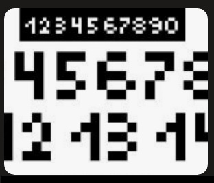numbers graphic